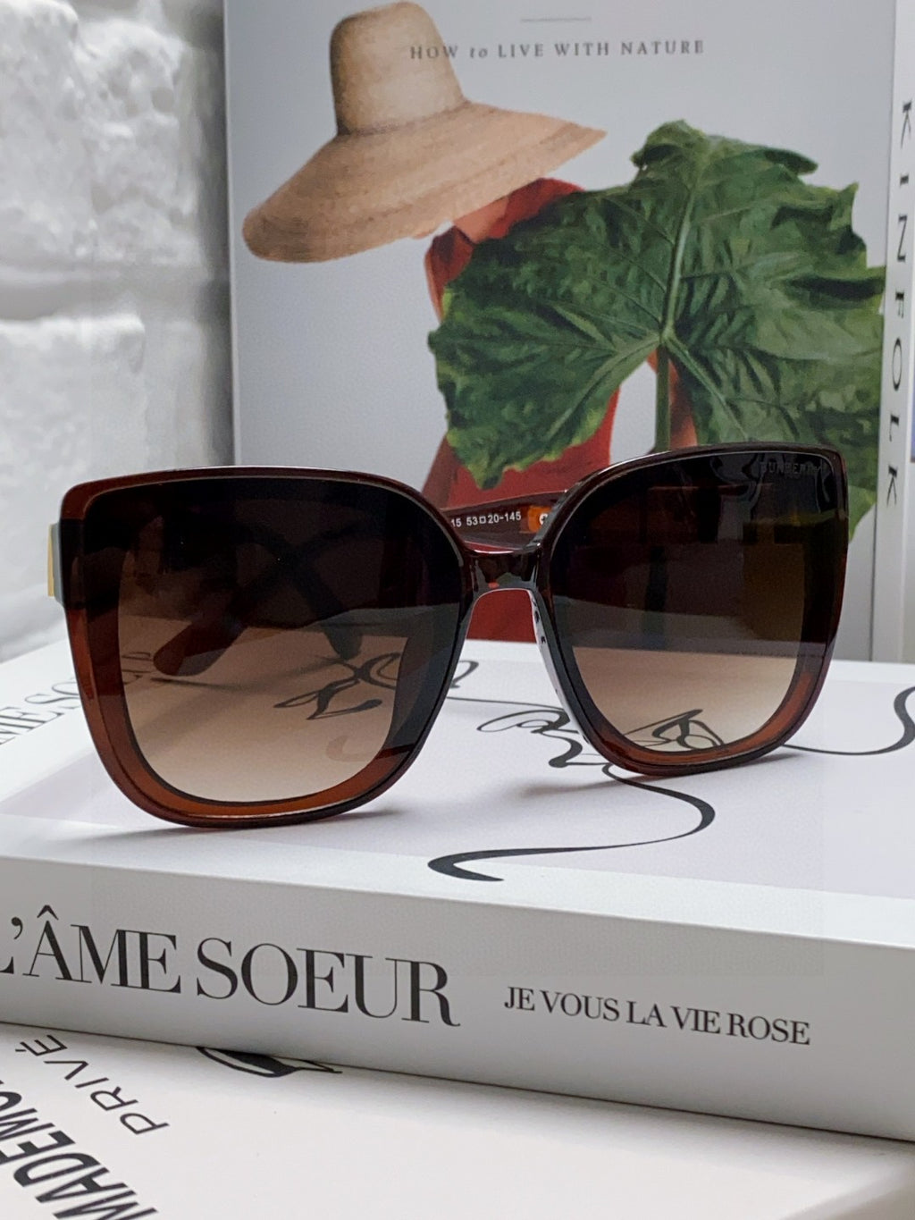 Burberry Oversized Black Lens Sunglasses for Men & Women - 487465