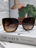 Burberry Oversized Black Lens Sunglasses for Men & Women - 358595