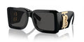 Burberry Oversized Gold Lens Sunglasses for Men & Women - 416033