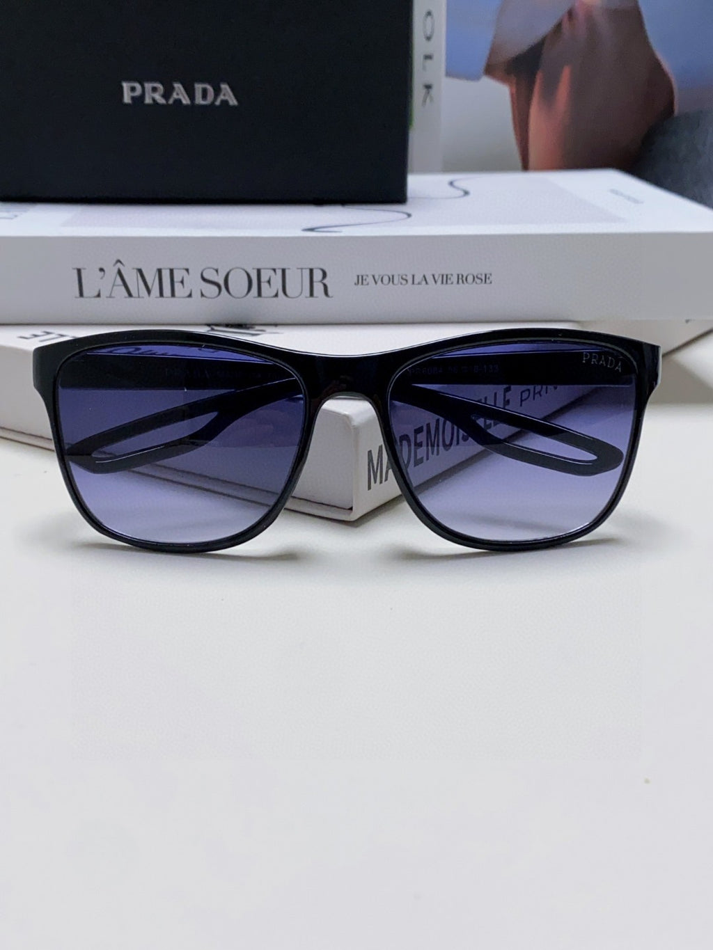 Prada Polarized Fashion Blue Lens Sunglasses for Men & Women - 415706 - detail image 6