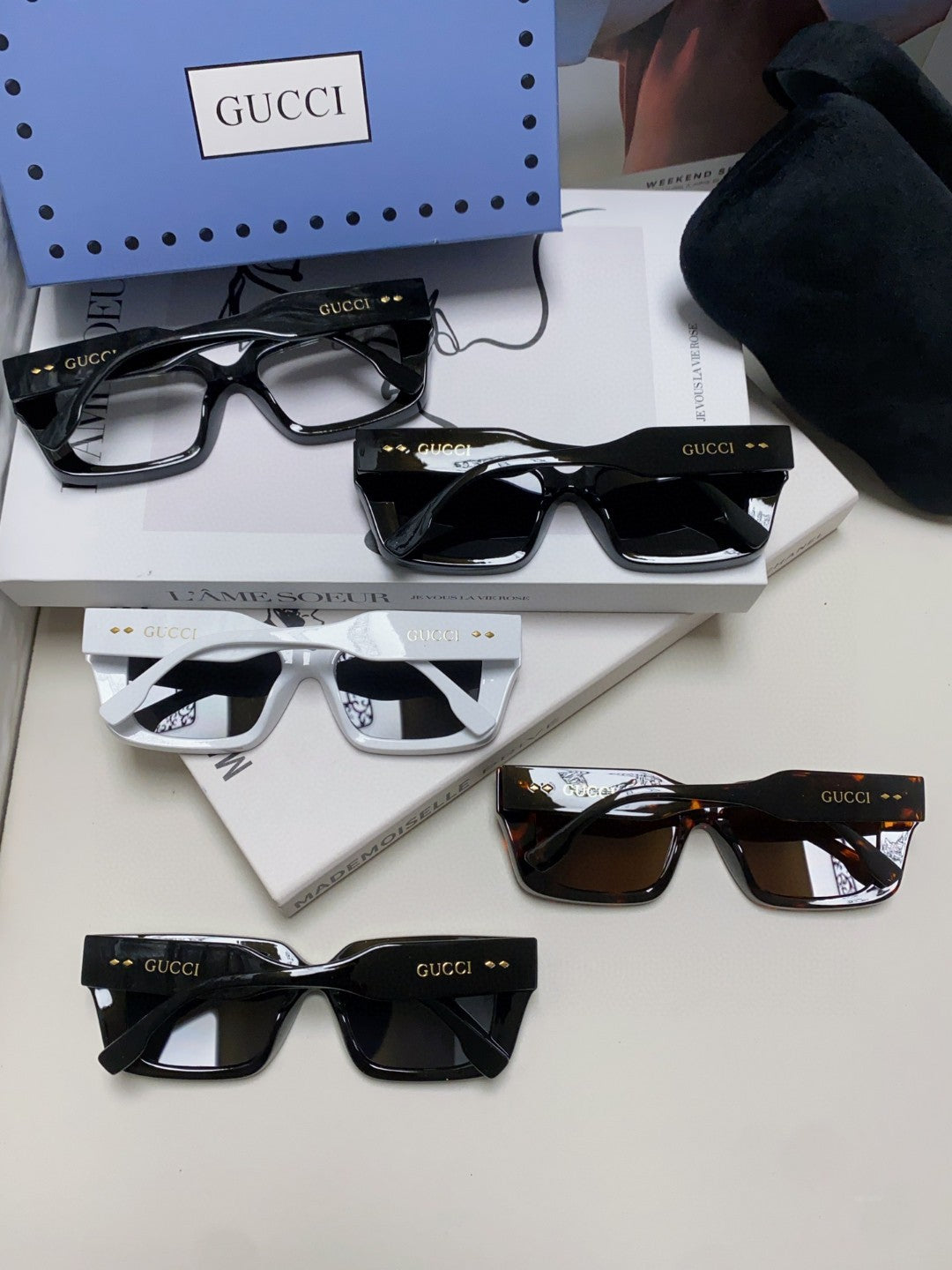 Gucci GG1529S Fashion Orange Lens Sunglasses for Men & Women - detail image 10