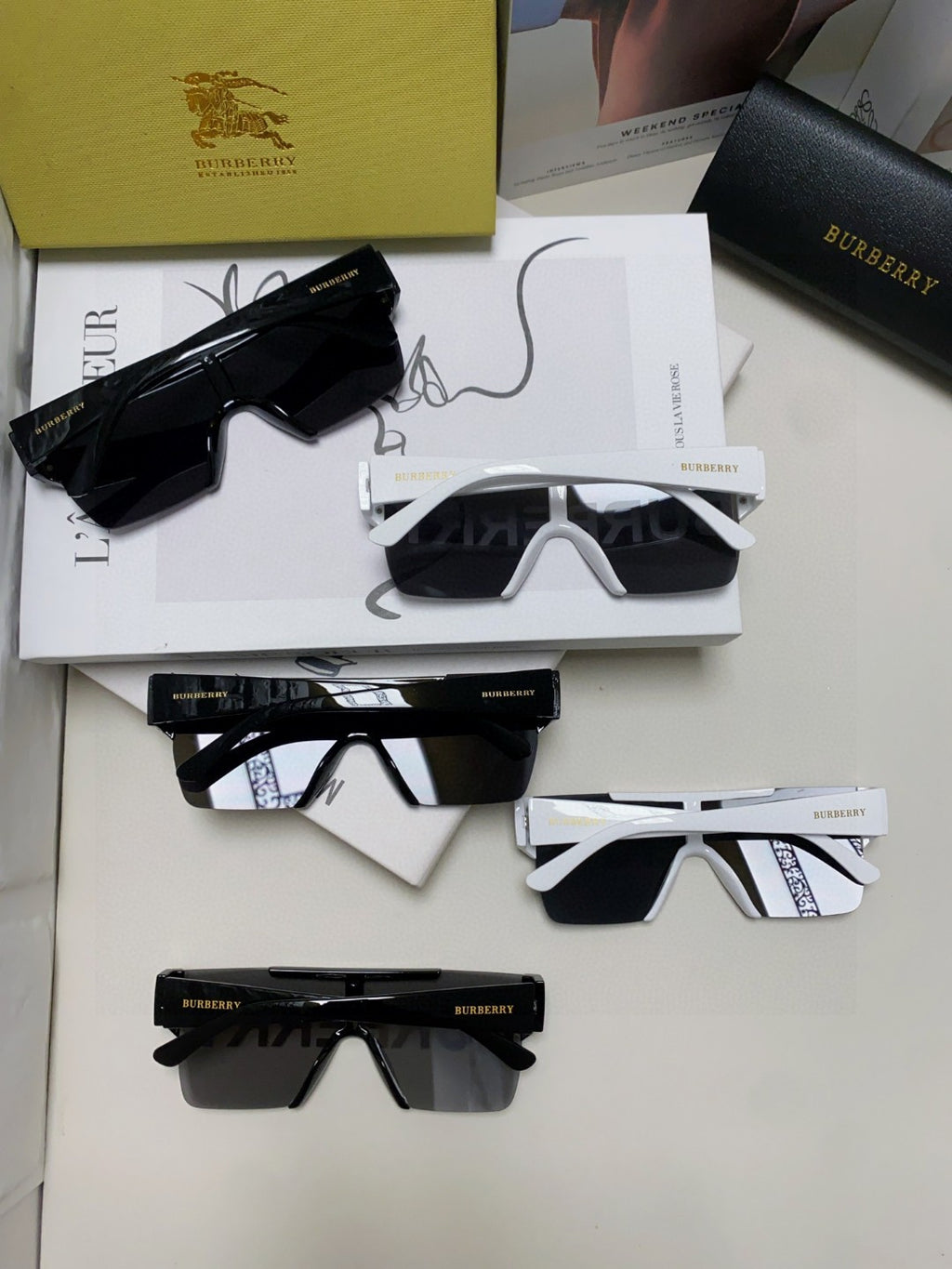 Burberry Fashion Gray Lens Sunglasses for Men & Women - 372325 - detail image 8