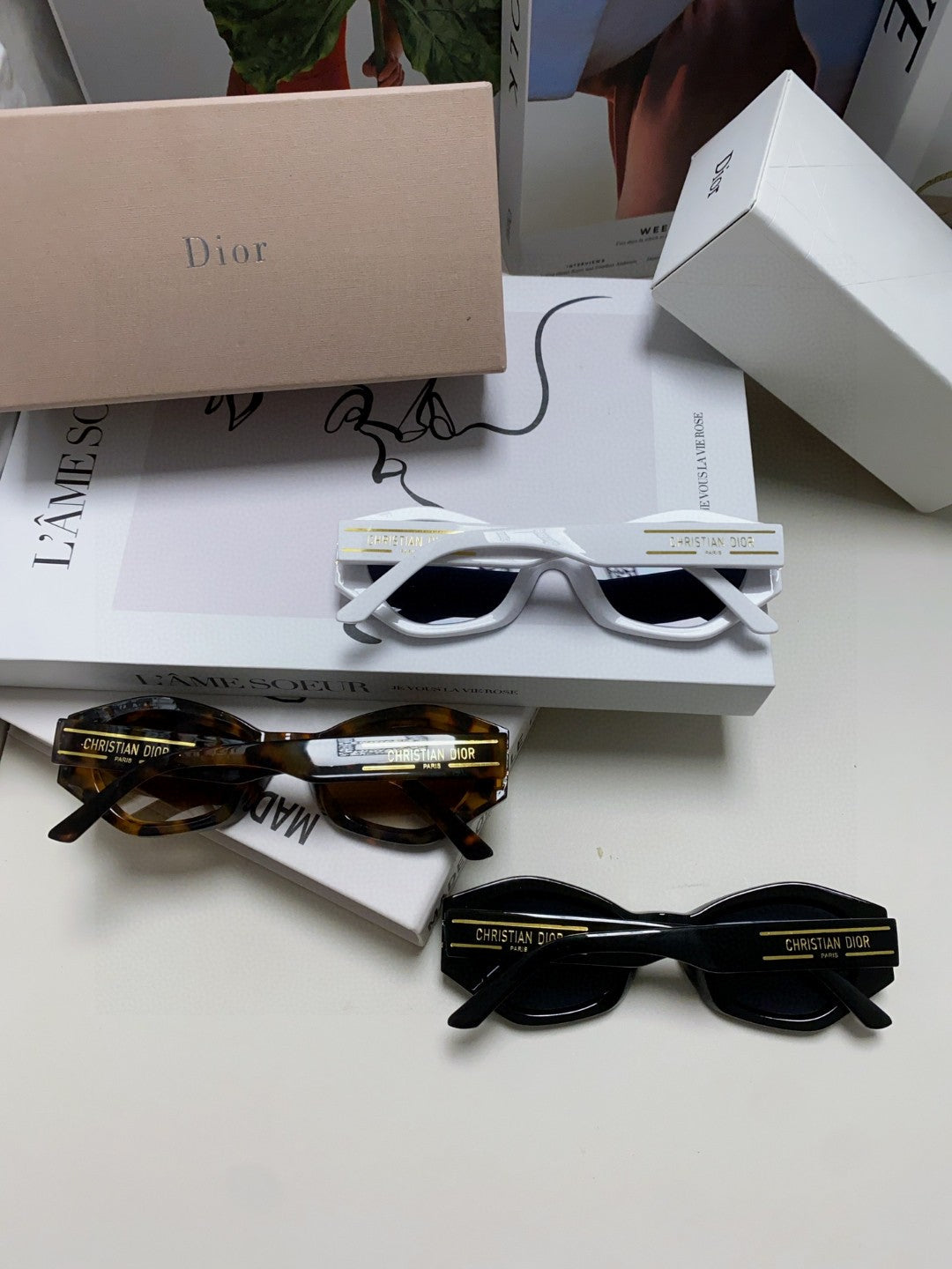 Dior Fashion Brown Lens Sunglasses for Men & Women - 382403 - detail image 8