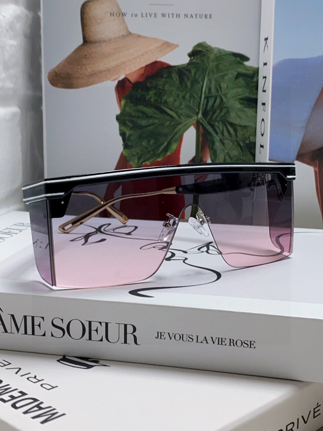 Dior Oversized Gray Lens Sunglasses for Men & Women - 398711