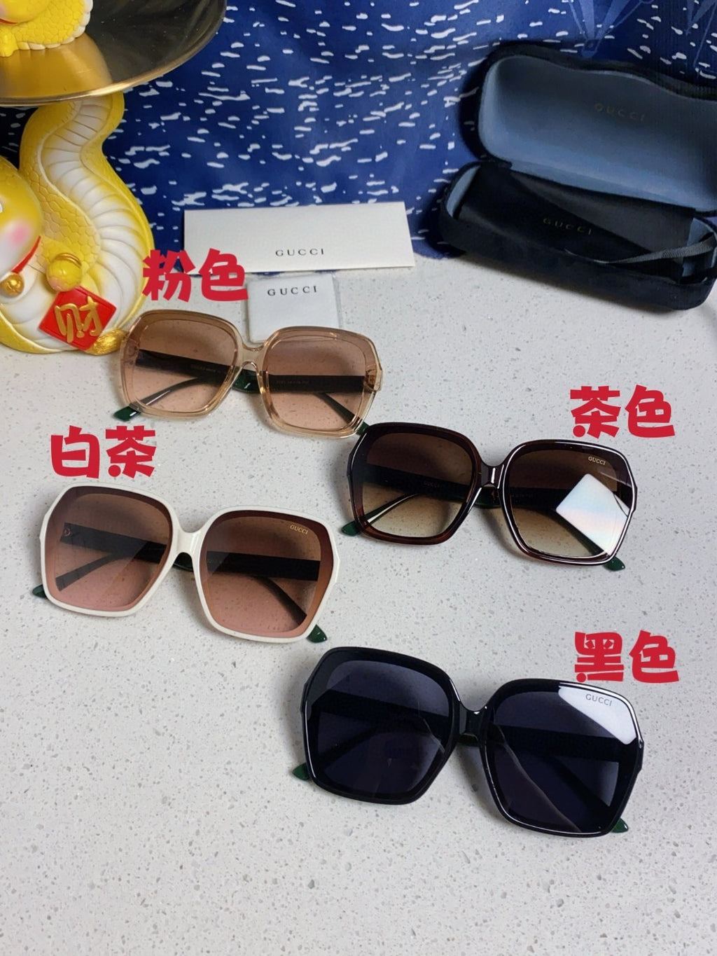 Gucci Fashion Silver Lens Sunglasses for Men & Women - 398367 - detail image 12