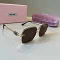 Miu Miu Fashion Brown Lens Sunglasses for Men & Women