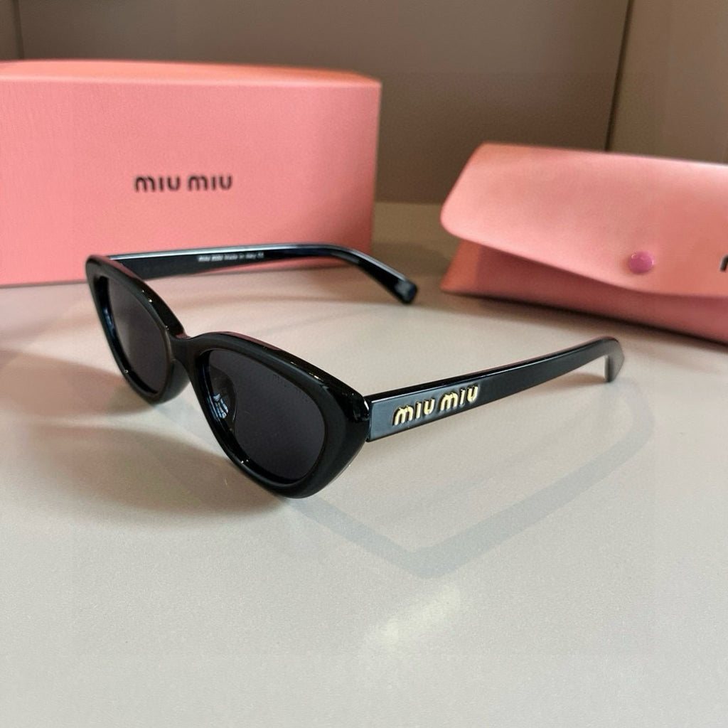 Miu Miu Cat-Eye Silver Lens Sunglasses for Men & Women - 372433 - detail image 4
