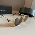 Prada Polarized Fashion Brown Lens Sunglasses for Men - 372133