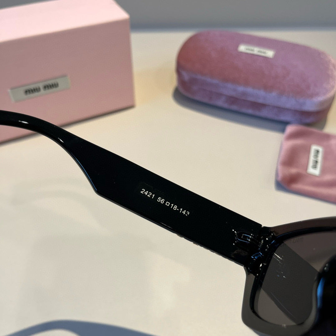 Miu Miu Fashion Black Lens Sunglasses for Men & Women - 399182 - detail image 6