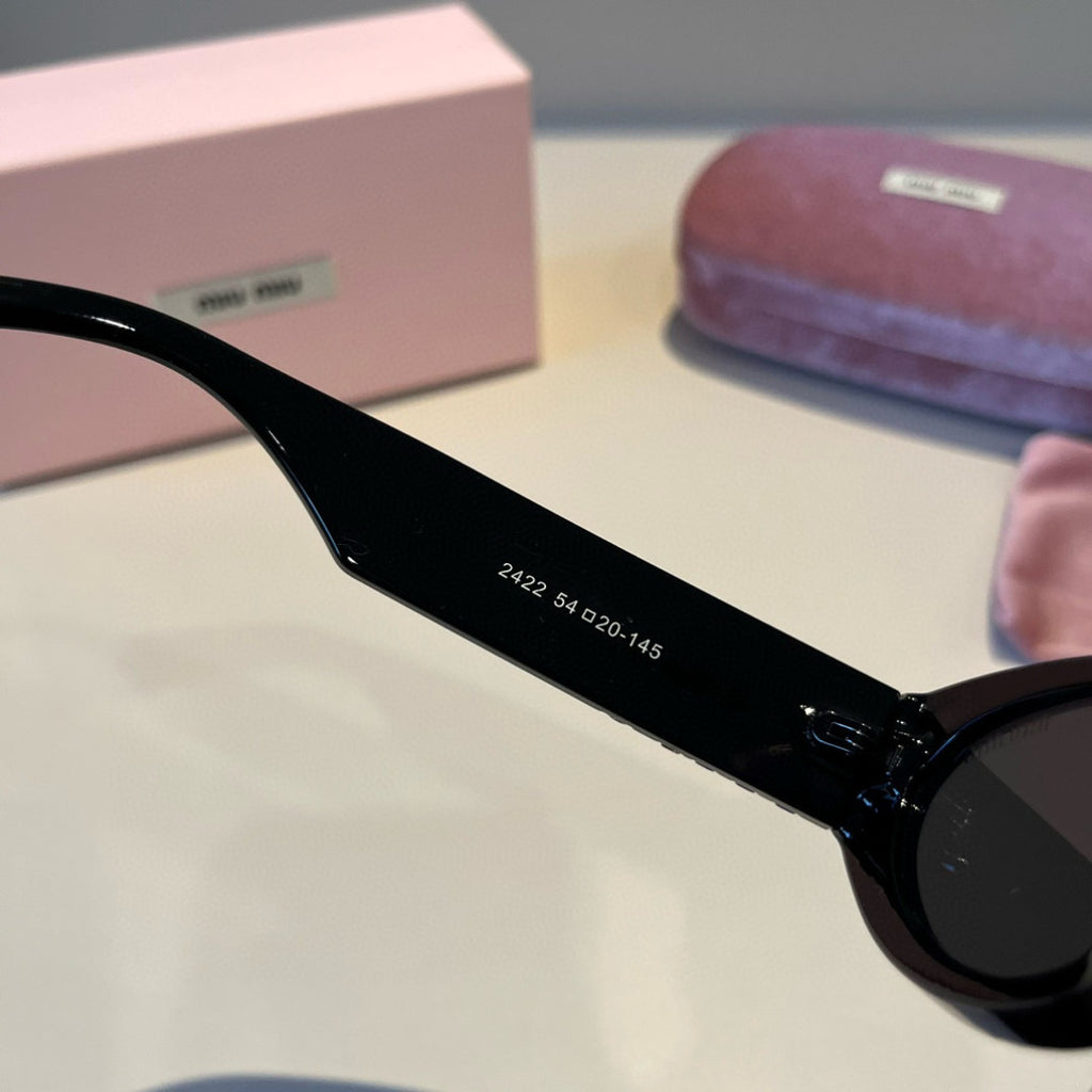 Miu Miu Cat-Eye Black Lens Sunglasses for Men & Women - 466162 - detail image 10