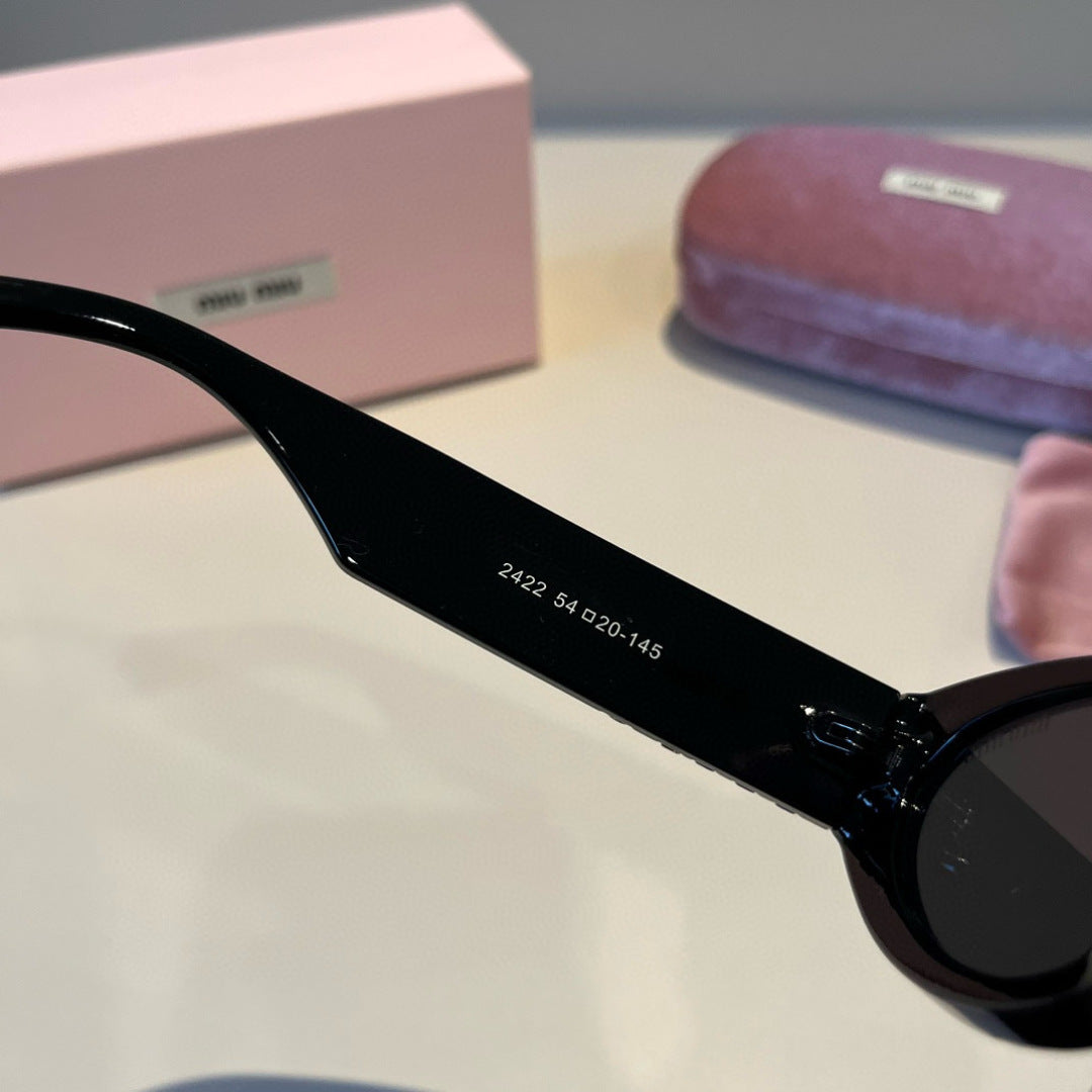 Miu Miu Cat-Eye Black Lens Sunglasses for Men & Women - 432654 - detail image 10