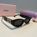 Miu Miu Cat-Eye Black Lens Sunglasses for Men & Women - 432654