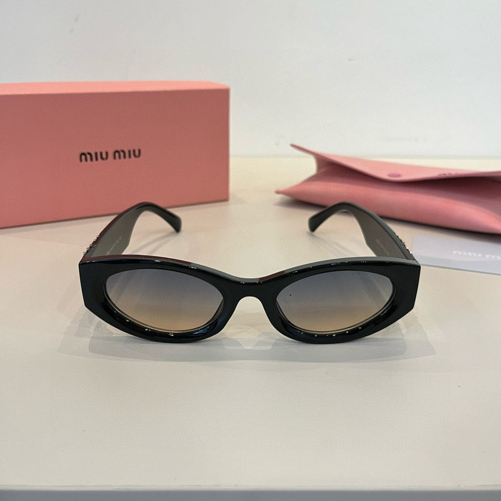 Miu Miu Cat-Eye Silver Lens Sunglasses for Men & Women - 432655 - detail image 2