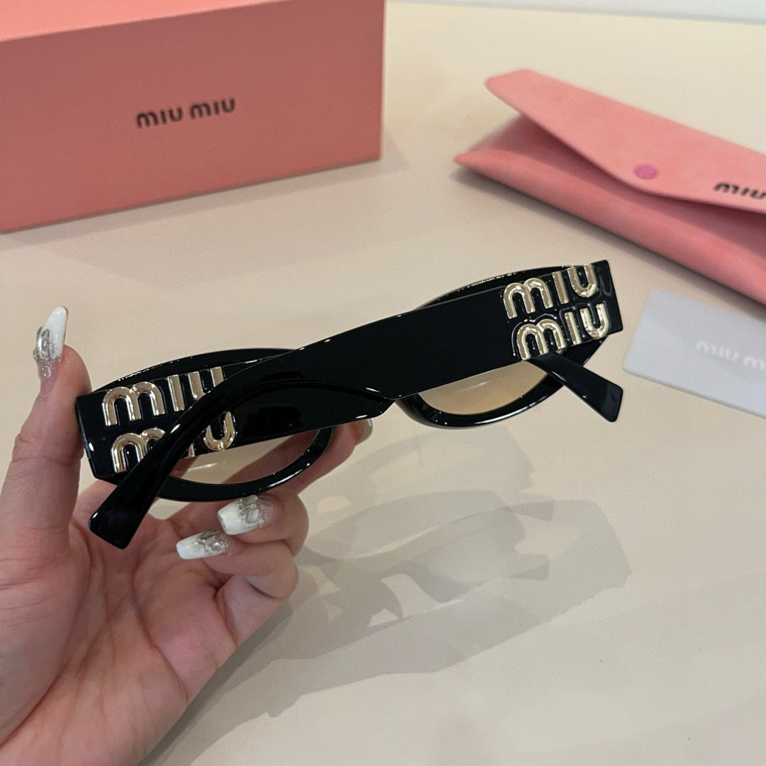 Miu Miu Cat-Eye Silver Lens Sunglasses for Men & Women - 432655 - detail image 6