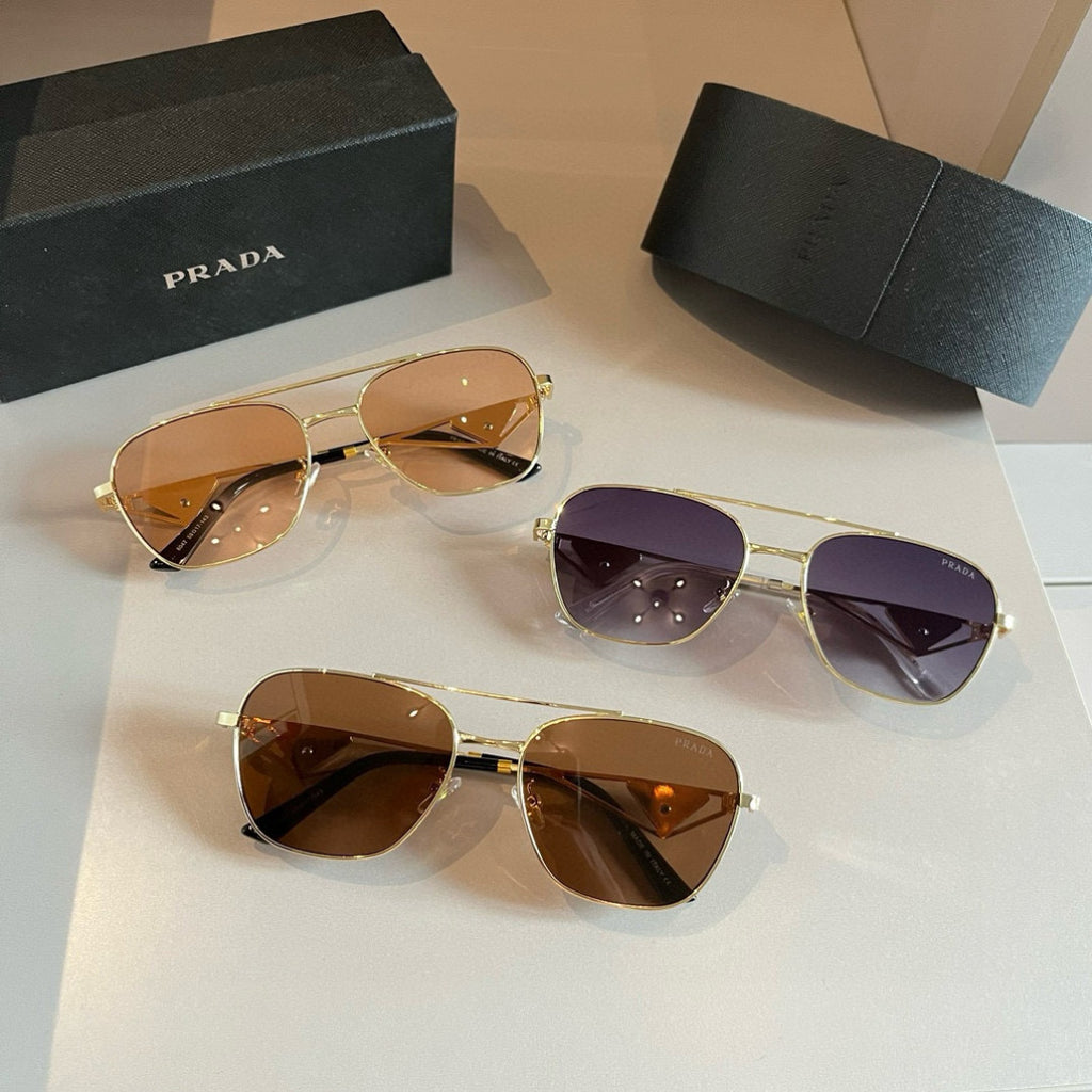 Prada Polarized Fashion Silver Lens Sunglasses for Men - 415758 - detail image 10