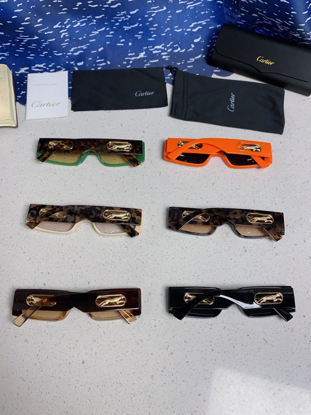 Cartier Fashion Black Lens Sunglasses for Women - detail image 11