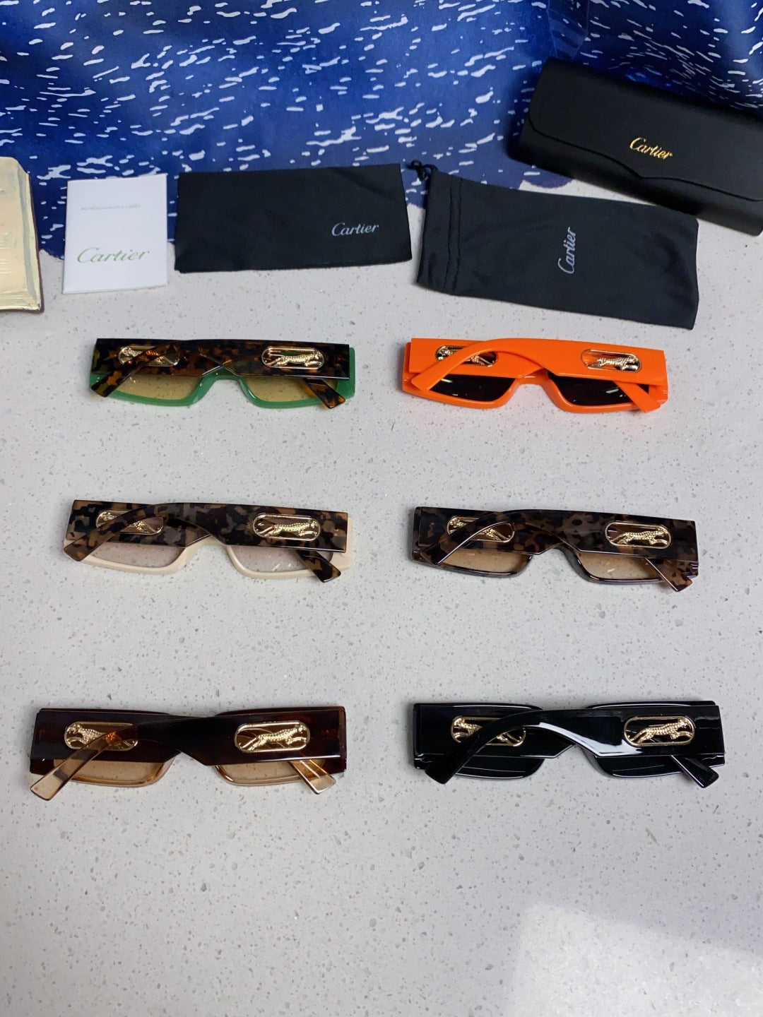 Cartier Fashion Brown Lens Sunglasses for Women - detail image 11