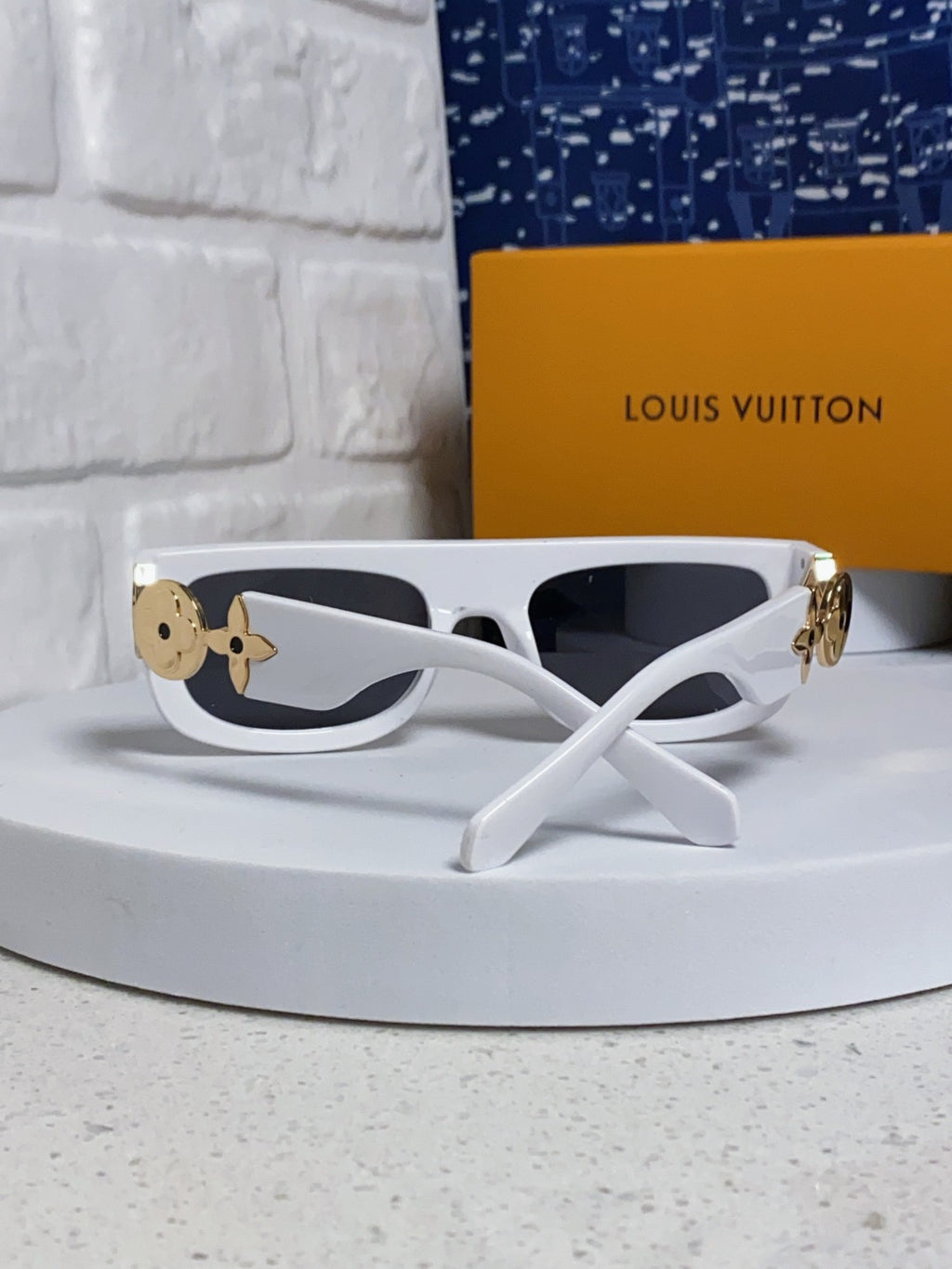 Louis Vuitton Square Silver Lens Sunglasses for Men & Women - 866862 - detail image 3