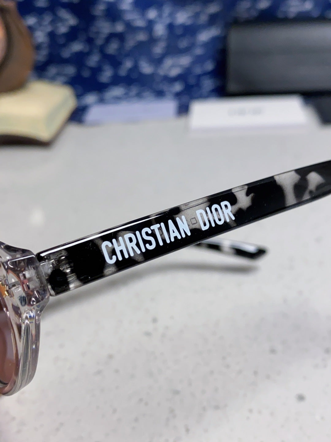 Dior Cat-Eye Silver Lens Sunglasses for Women - 431727 - detail image 7