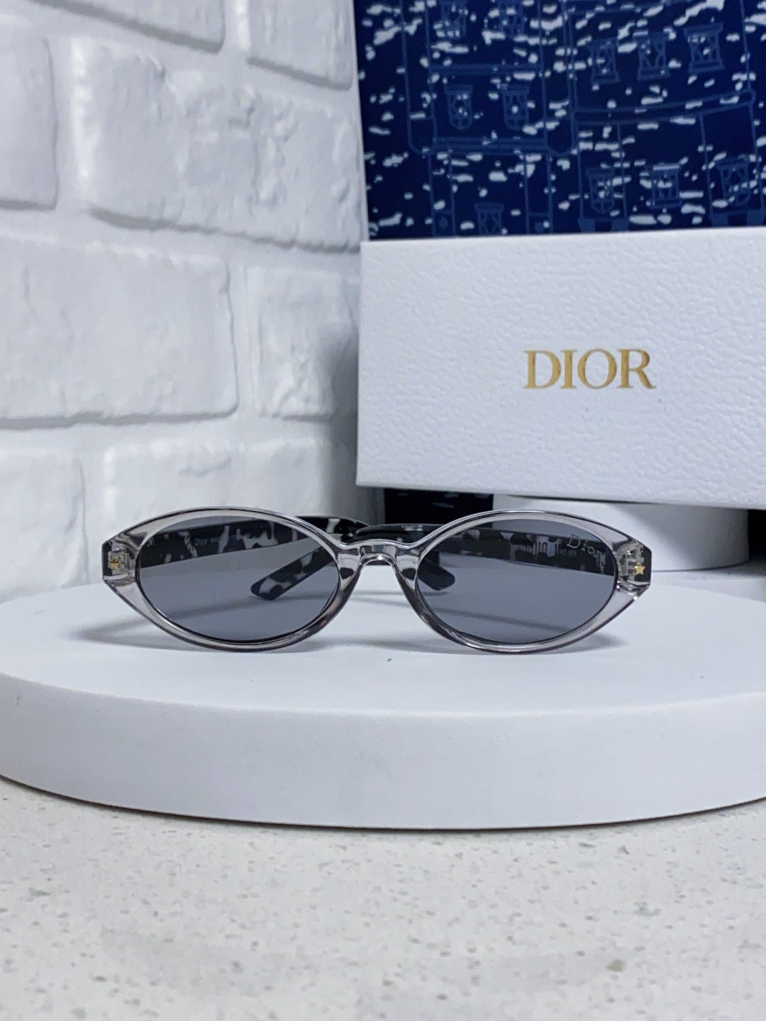 Dior Cat-Eye Silver Lens Sunglasses for Women - 431727 - detail image 2