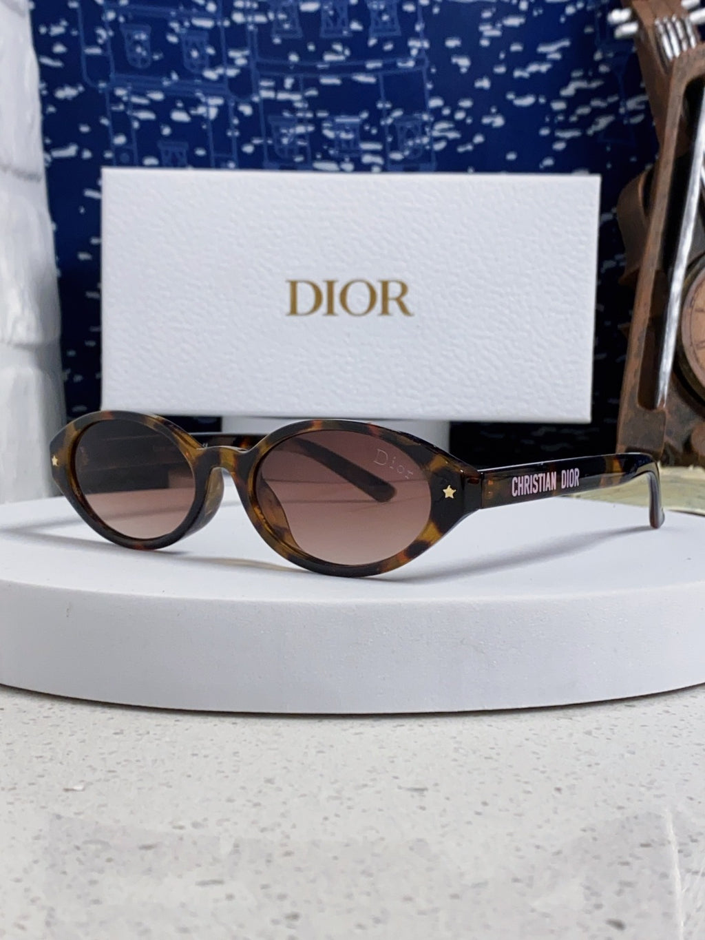 Dior Cat-Eye Red Lens Sunglasses for Women - 867122