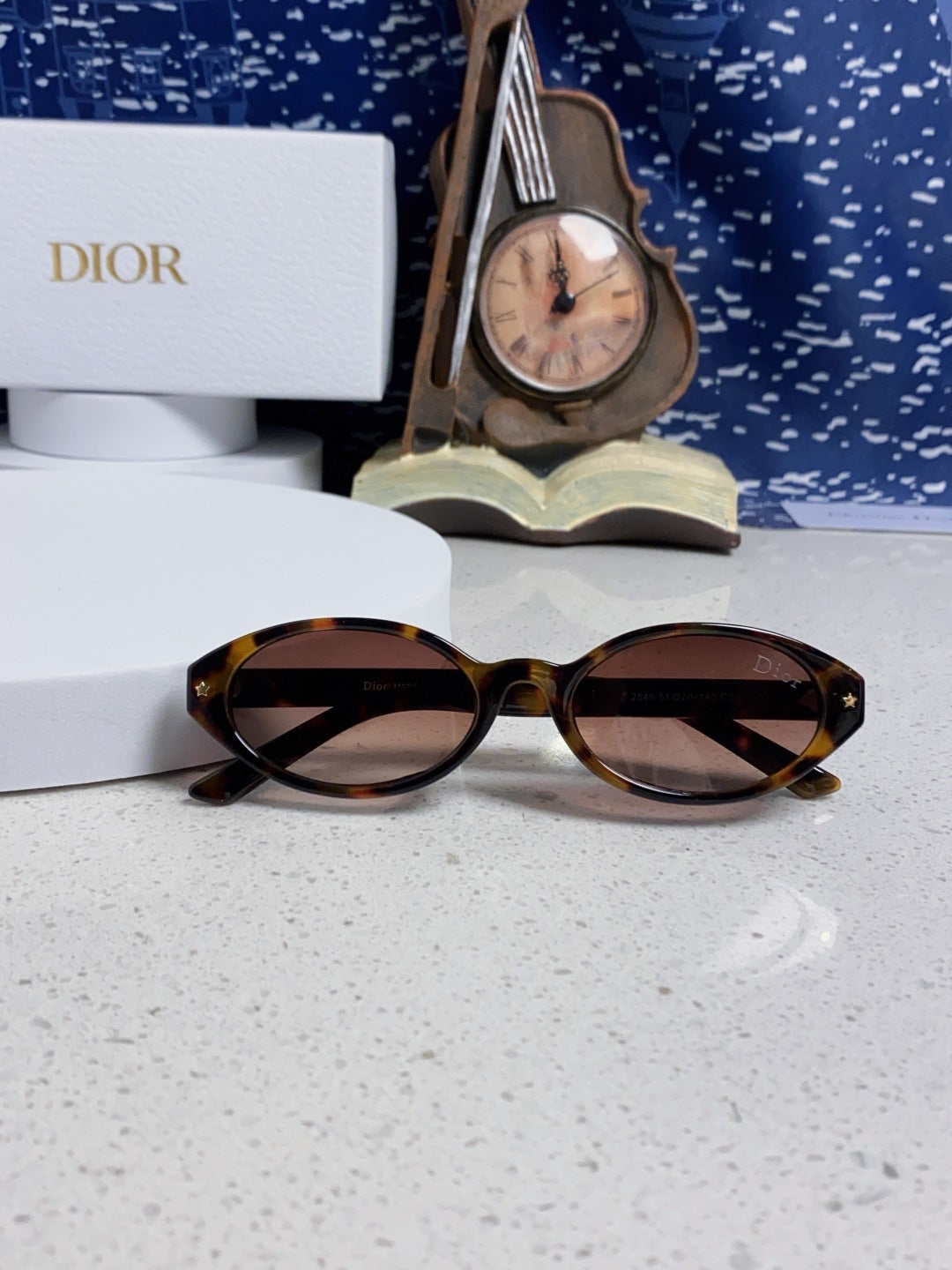 Dior Cat-Eye Red Lens Sunglasses for Women - 431731 - detail image 9