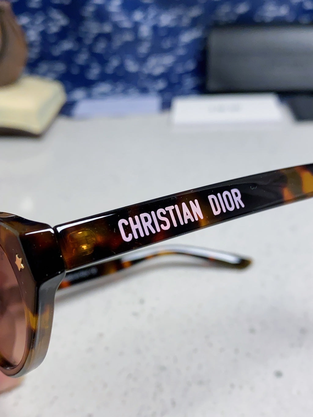 Dior Cat-Eye Red Lens Sunglasses for Women - 415544 - detail image 7