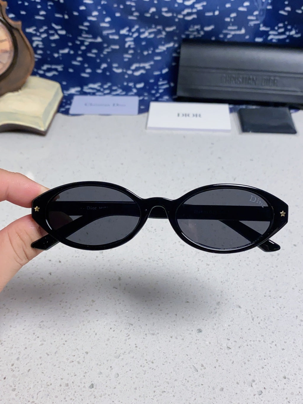 Dior Cat-Eye Red Lens Sunglasses for Women - 867123 - detail image 4