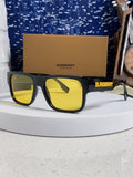 Burberry Polarized Square Yellow Lens Sunglasses for Men & Women - 867195