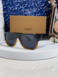 Burberry Polarized Square Black Lens Sunglasses for Men & Women - 432487