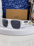 Burberry Polarized Square Silver Lens Sunglasses for Men & Women