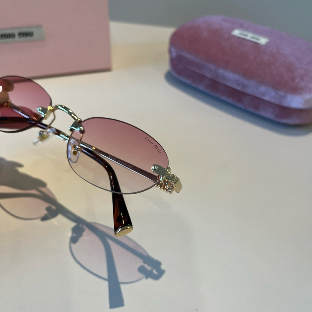 Miu Miu Fashion Silver Lens Sunglasses for Men & Women - 416264 - detail image 8
