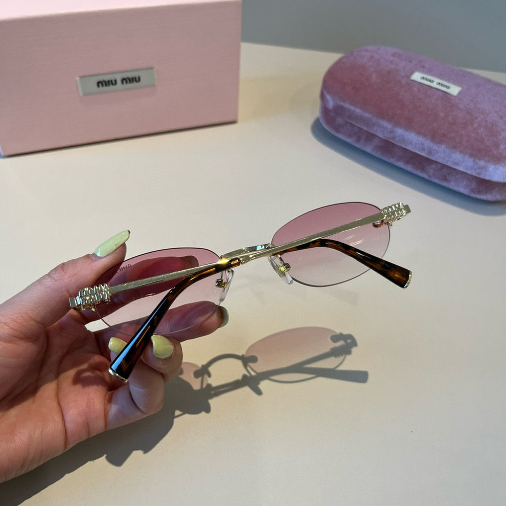 Miu Miu Fashion Silver Lens Sunglasses for Men & Women - 416264 - detail image 6
