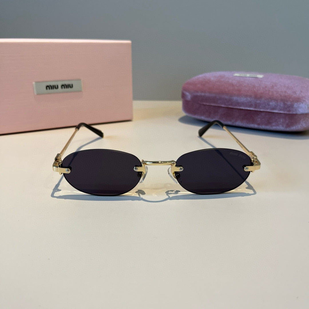 Miu Miu Fashion Silver Lens Sunglasses for Men & Women - 416239 - detail image 2