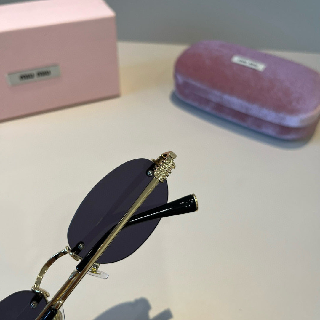 Miu Miu Fashion Silver Lens Sunglasses for Men & Women - 416239 - detail image 6