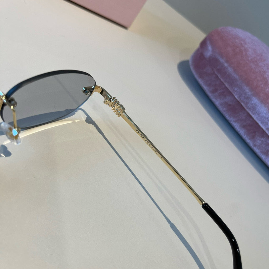 Miu Miu Fashion Silver Lens Sunglasses for Men & Women - 416240 - detail image 4