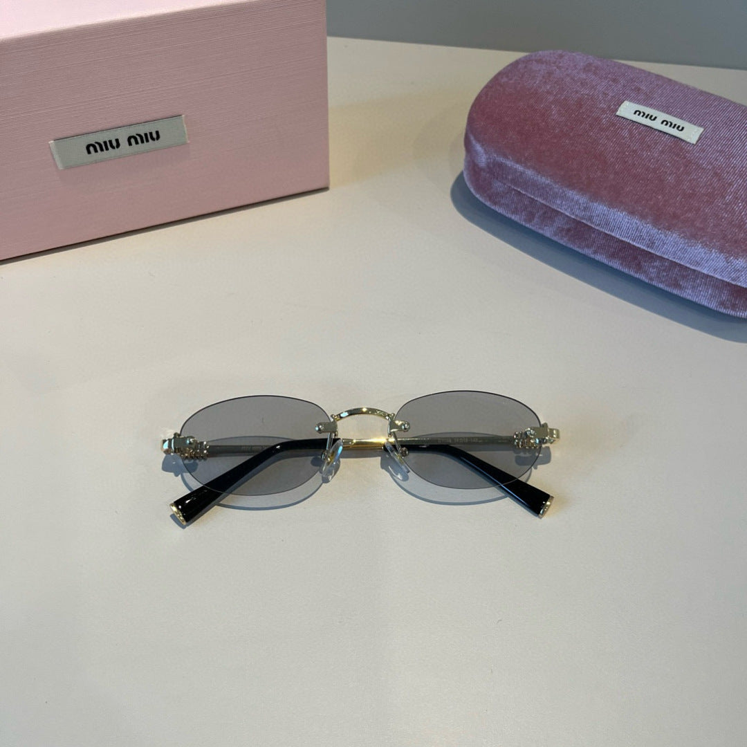 Miu Miu Fashion Silver Lens Sunglasses for Men & Women - 416240 - detail image 9