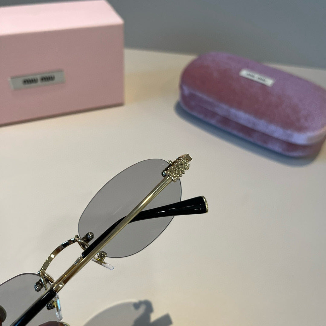 Miu Miu Fashion Silver Lens Sunglasses for Men & Women - 416240 - detail image 6