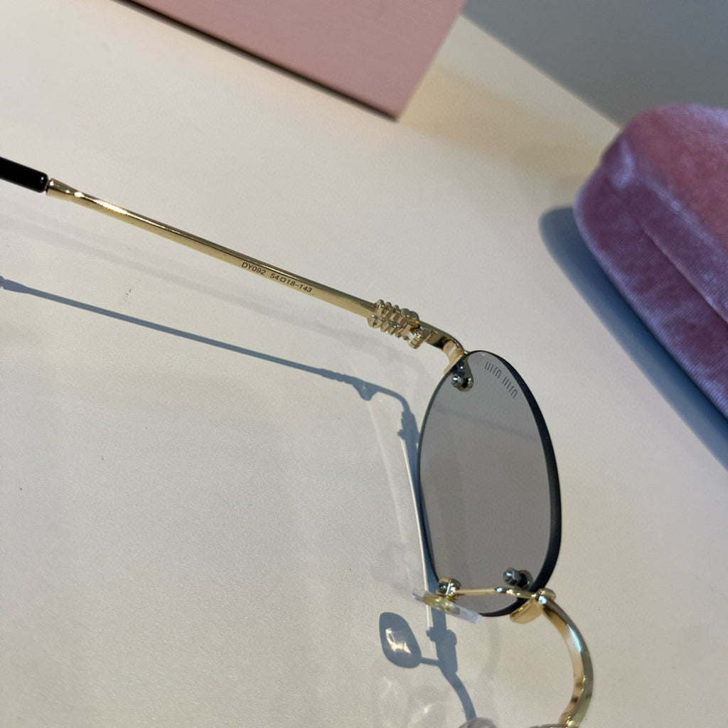 Miu Miu Fashion Silver Lens Sunglasses for Men & Women - 416240 - detail image 5