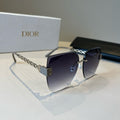 Dior Fashion Silver Lens Sunglasses for Men & Women - 398678