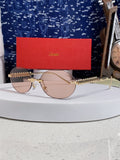 Cartier Lightweight Rimless Silver Lens Sunglasses for Men & Women - 415836
