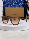 Burberry Folding Fashion Red Lens Sunglasses for Men & Women - 998321