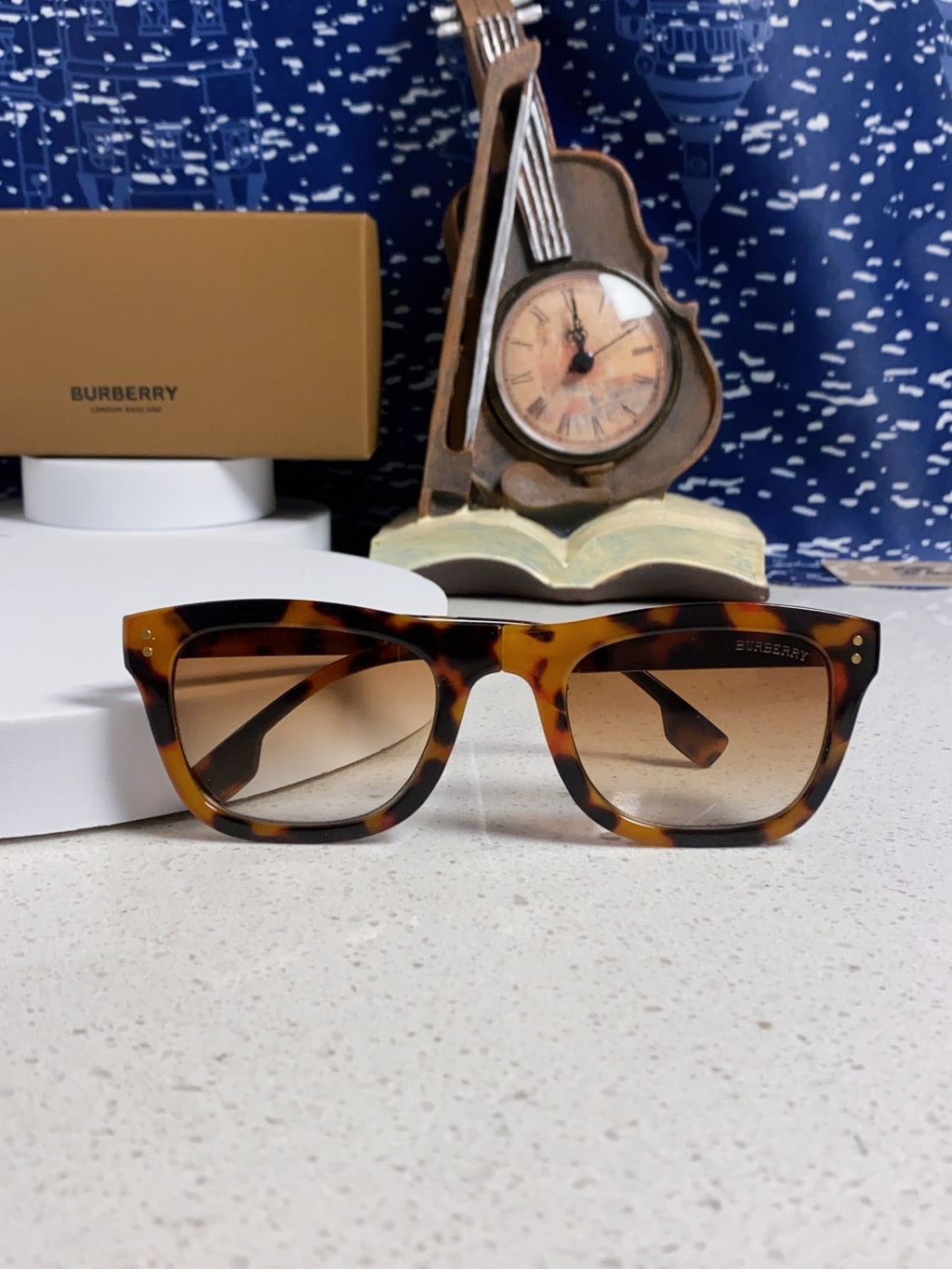 Burberry Folding Fashion Brown Lens Sunglasses for Men & Women - 432413 - detail image 9