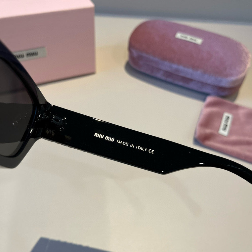 Miu Miu Fashion Black Lens Sunglasses for Men & Women - 466101 - detail image 5