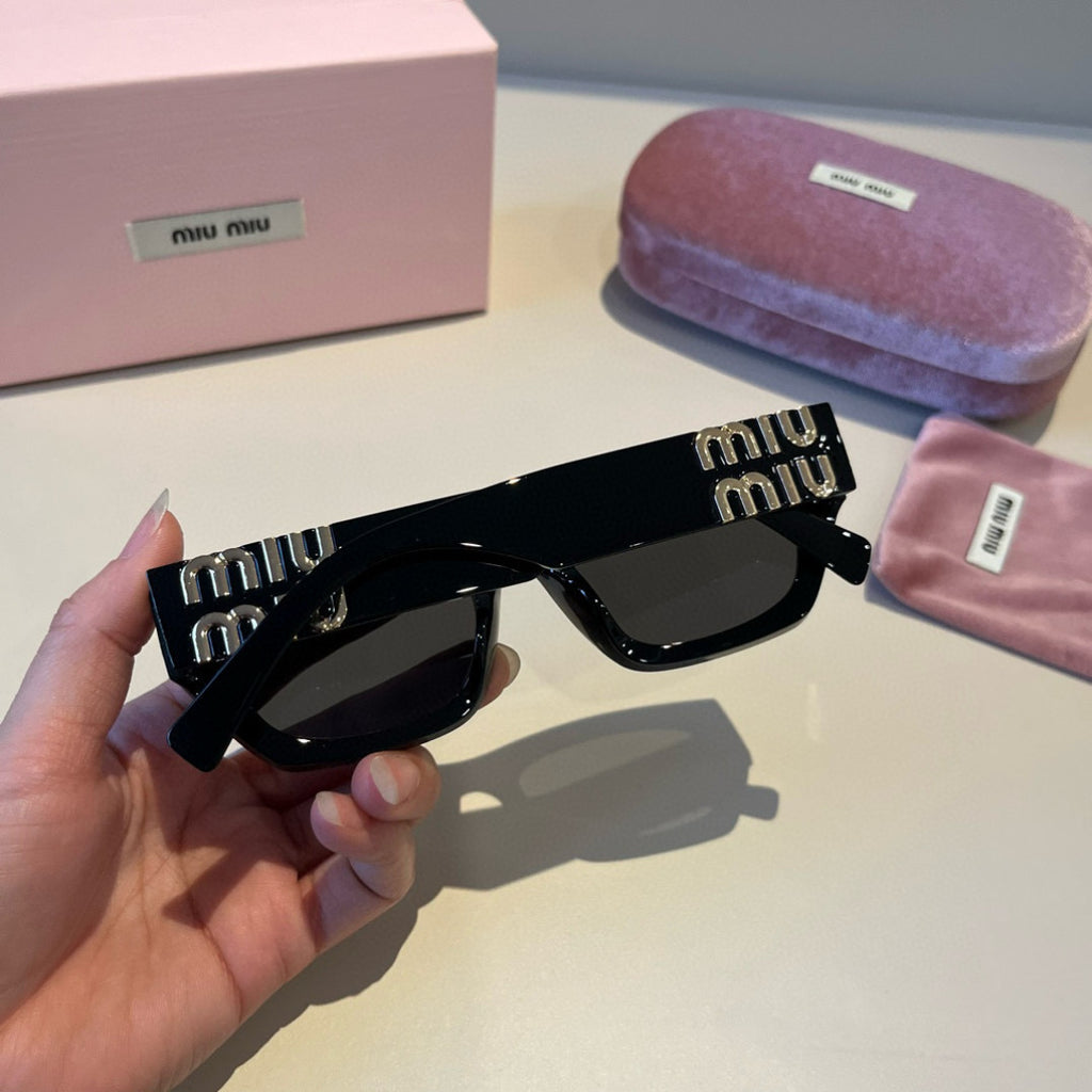 Miu Miu Fashion Black Lens Sunglasses for Men & Women - 466101 - detail image 7