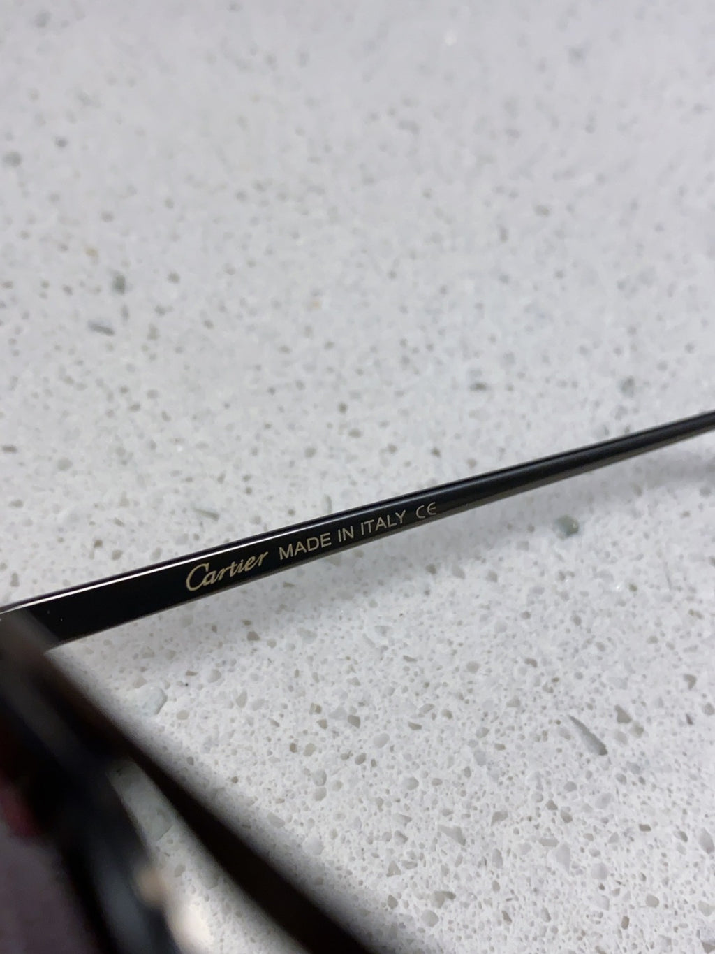 Cartier Metal Round Silver Lens Sunglasses for Men & Women - 358539 - detail image 8