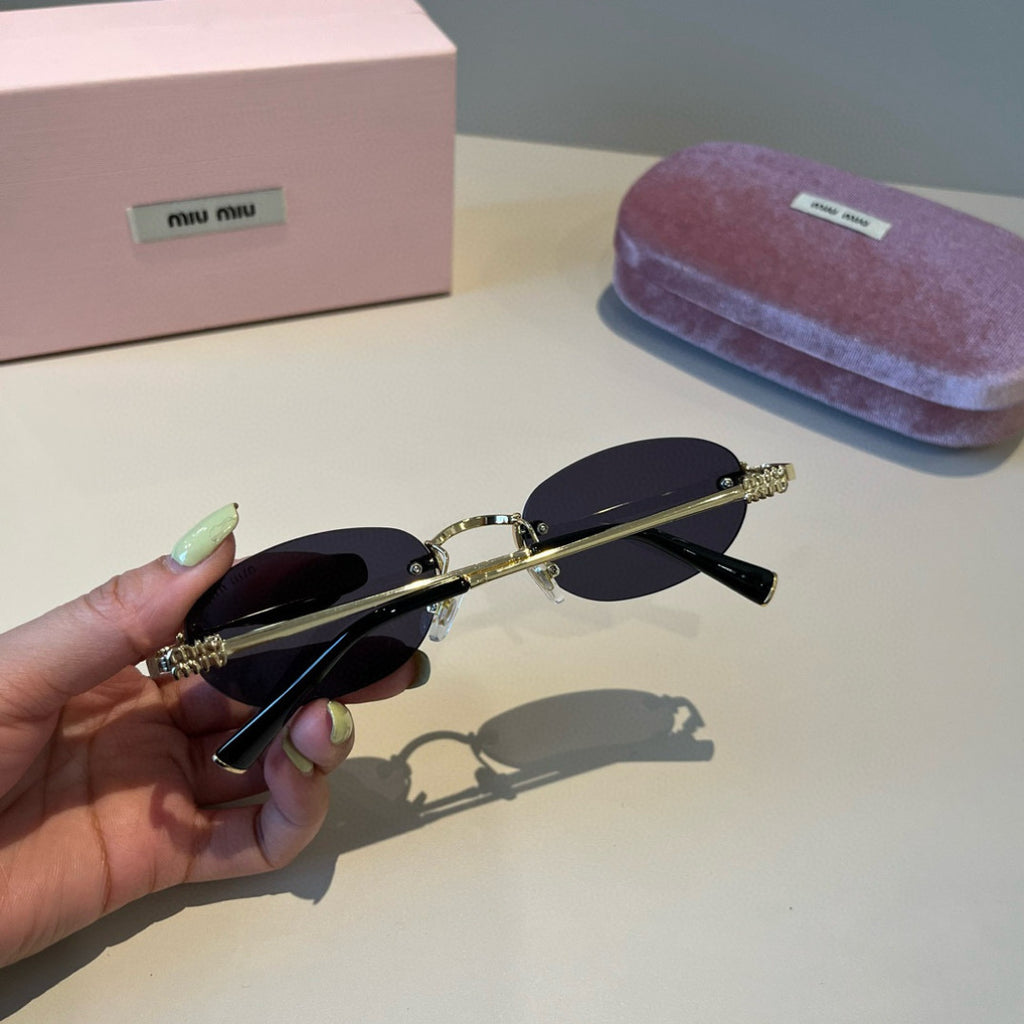 Miu Miu Fashion Silver Lens Sunglasses for Men & Women - 372376 - detail image 5