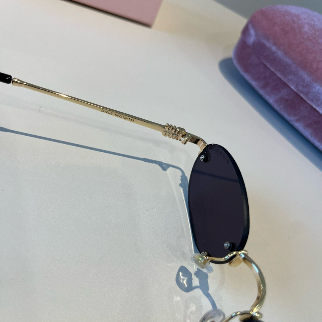 Miu Miu Fashion Silver Lens Sunglasses for Men & Women - 372376 - detail image 7