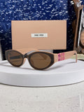 Miu Miu Cat-Eye Brown Lens Sunglasses for Women - 867216