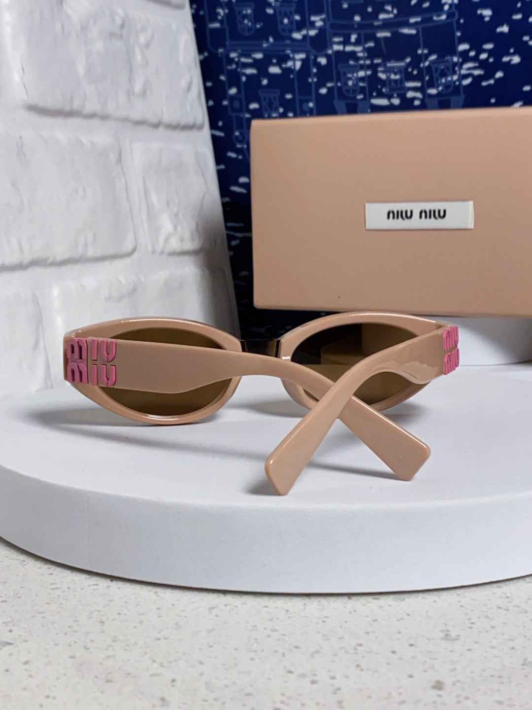 Miu Miu Cat-Eye Brown Lens Sunglasses for Women - 867216 - detail image 3